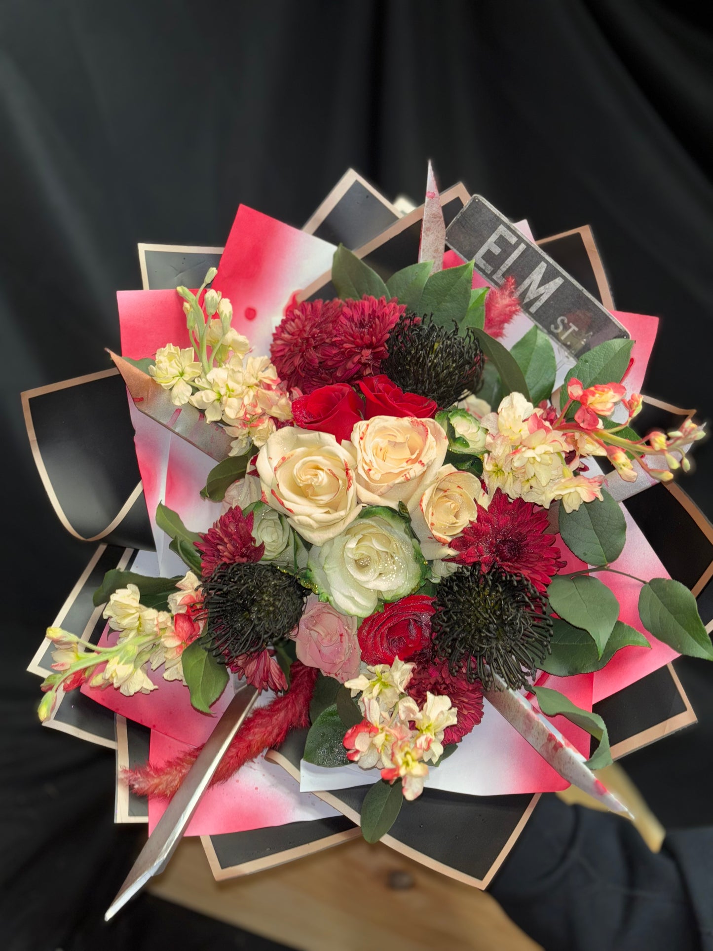 “Nightmare on Elm Street” Bouquet