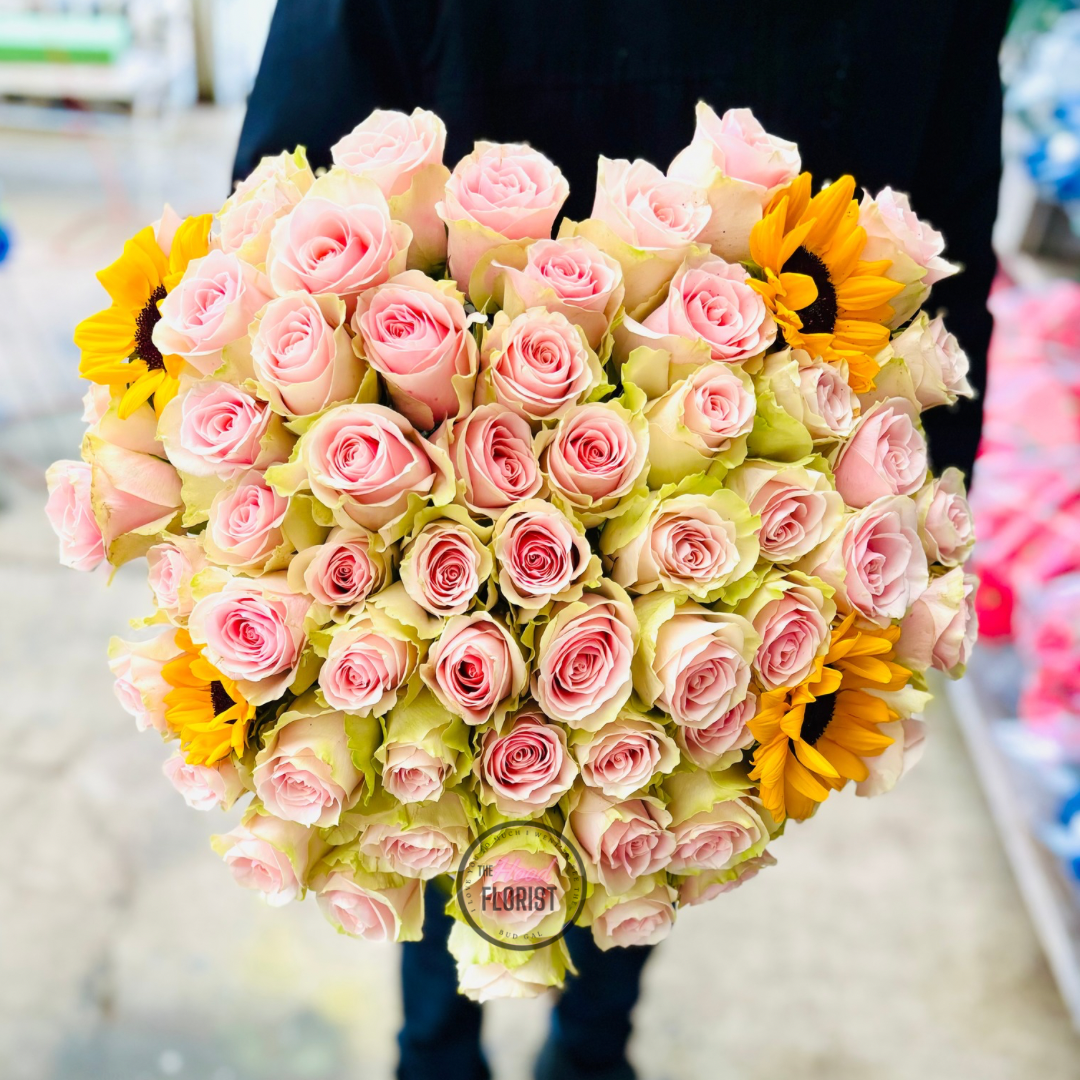 Heart Full Of Roses Bouquet