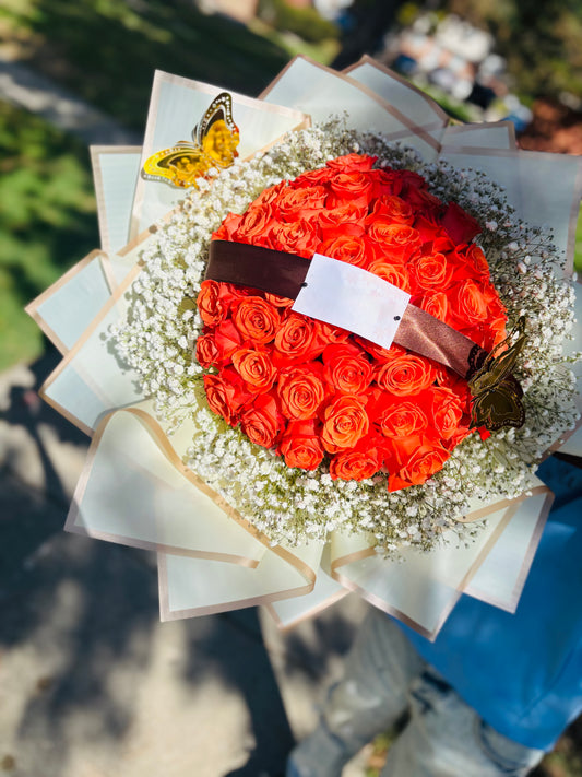 Fall Orange Bouquet