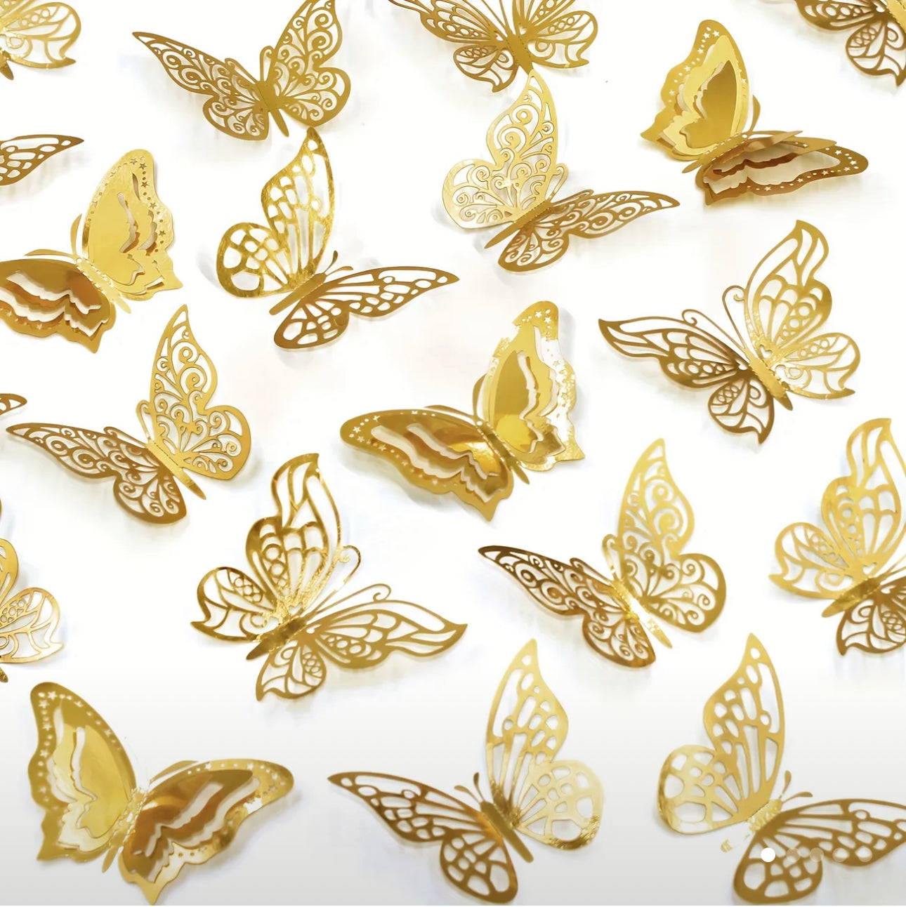 Gold Butterflies